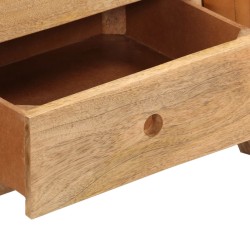 Banc de bok Marron 107 cm Cuir de chèvre véritable 547569547569