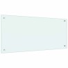 Crédence de cuisine 2 pcs Blanc 90 x 40 cm verre trempé 547618547618