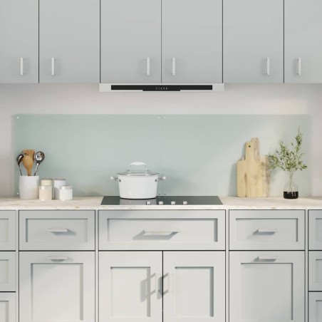 Crédence de cuisine 2 pcs Blanc 90 x 50 cm verre trempé 547619547619