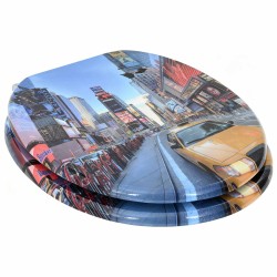 Siège de toilette à fermeture douce 2 pcs Multicolore 547622547622