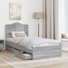 Cadre de lit Gris Sonoma 100 x 200 cm Bois Ingénierie 547785547785