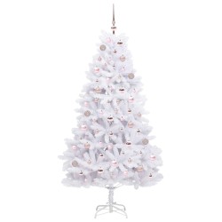 Sapin de Noël Artificiel à Branches Articulées Blanc 180 cm 547809547809