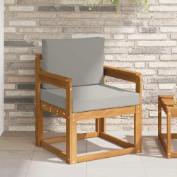 Canapé d’extérieur Bois d'acacia massif et polyester 547816547816