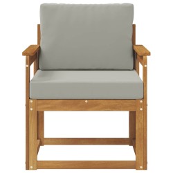 Canapé d’extérieur Bois d'acacia massif et polyester 547816547816