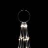Sapin de Noël sur mât de drapeau 732 LED Blanc froid 500 cm 547827547827