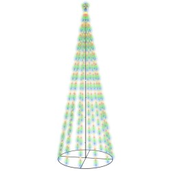 Arbre de Noël cône 732 LED Colorées 160x500 cm 547836547836
