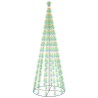 Arbre de Noël cône 732 LED Colorées 160x500 cm 547836547836