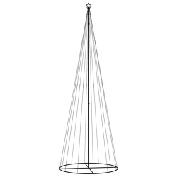 Arbre de Noël cône 732 LED Colorées 160x500 cm 547836547836