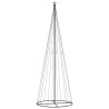Arbre de Noël cône 732 LED Colorées 160x500 cm 547836547836