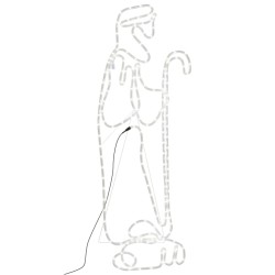 Figurine de Noël Berger et agneau avec 168 LED 102,5x35 cm 547837547837