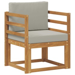 Canapé d’extérieur Bois d'acacia massif et polyester 547838547838