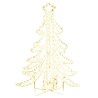 Arbre de Noël pliable avec LED Blanc chaud 87x87x93 cm 547841547841