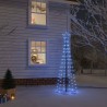 Arbre de Noël cône 108 LED Bleues 70x180 cm 547845547845
