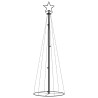 Arbre de Noël cône 108 LED Bleues 70x180 cm 547845547845