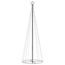 Arbre de Noël cône 310 LED Blanc froid 100x300 cm 547848547848