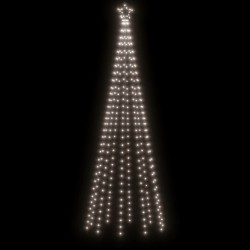 Arbre de Noël cône 310 LED Blanc froid 100x300 cm 547848547848