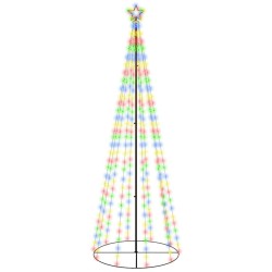 Arbre de Noël cône 310 LED Colorées 100x300 cm 547849547849