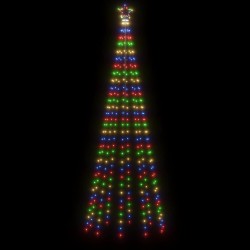 Arbre de Noël cône 310 LED Colorées 100x300 cm 547849547849