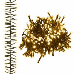 Guirlande lumineuse à LED groupées 400LED Blanc chaud 7,4 m PVC 547859547859