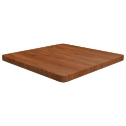 Dessus de table carré Marron foncé 70x70x4cm Bois chêne traité 547862547862