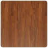 Dessus de table carré Marron foncé 70x70x4cm Bois chêne traité 547862547862