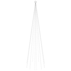 Sapin de Noël sur mât de drapeau 310 LED Bleues 300 cm 547866547866