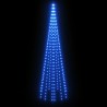 Sapin de Noël sur mât de drapeau 310 LED Bleues 300 cm 547866547866