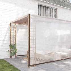Bâche avec œillets Transparent 12 x 12 m Polyéthylène 547870547870