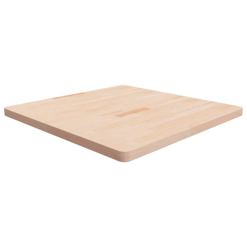 Dessus de table carré 90x90x4 cm Bois chêne massif non traité 547878547878