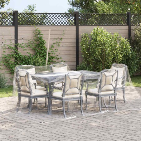 Tarpuline Transparent 3 x 3 m PVC 547888547888