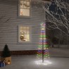 Sapin de Noël avec piquet Coloré 108 LED 180 cm 547897547897