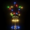 Sapin de Noël avec piquet Coloré 108 LED 180 cm 547897547897
