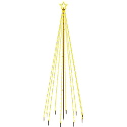 Sapin de Noël avec piquet Blanc chaud 310 LED 300 cm 547898547898