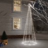 Sapin de Noël avec piquet Blanc froid 310 LED 300 cm 547899547899