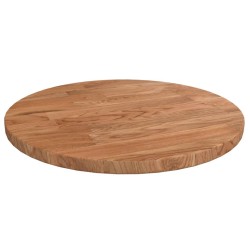 Dessus de table rond Marron clair Ø30x1,5 cm Bois chêne traité 547902547902