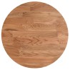 Dessus de table rond Marron clair Ø30x1,5 cm Bois chêne traité 547902547902