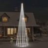 Sapin de Noël sur mât de drapeau 1134 LED Blanc froid 800 cm 547906547906