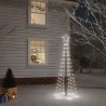 Sapin de Noël avec piquet Blanc froid 108 LED 180 cm 547908547908