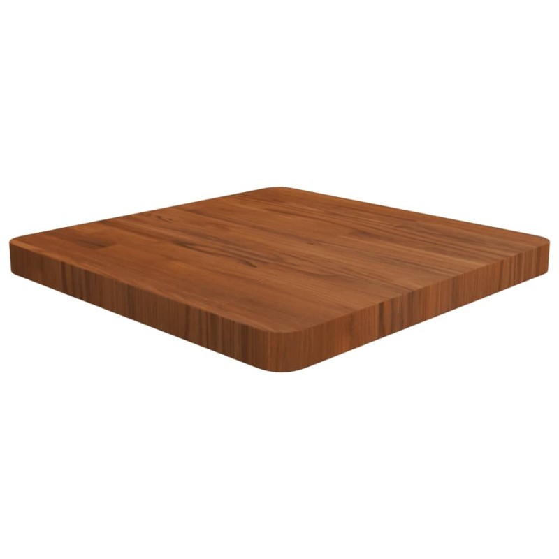 Dessus de table carré Marron foncé 50x50x4cm Bois chêne traité 547909547909