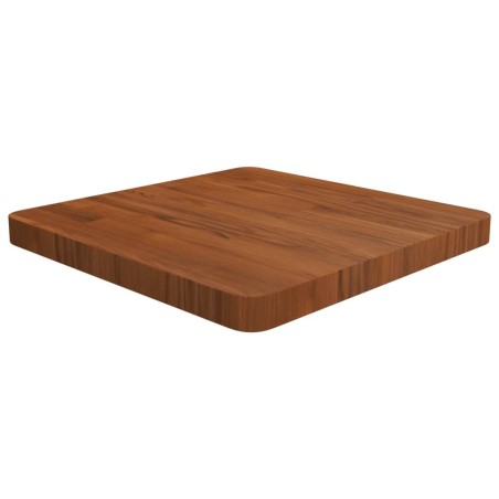 Dessus de table carré Marron foncé 50x50x4cm Bois chêne traité 547909547909