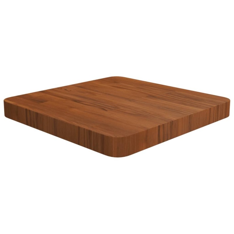 Dessus de table carré Marron foncé 40x40x4 cm Bois chêne traité 547910547910