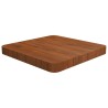Dessus de table carré Marron foncé 40x40x4 cm Bois chêne traité 547910547910