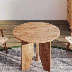 Dessus de table rond Marron clair Ø50x1,5 cm Bois chêne traité 547911547911