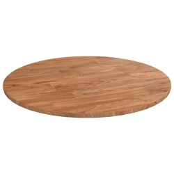 Dessus de table rond Marron clair Ø40x1,5 cm Bois chêne traité 547913547913