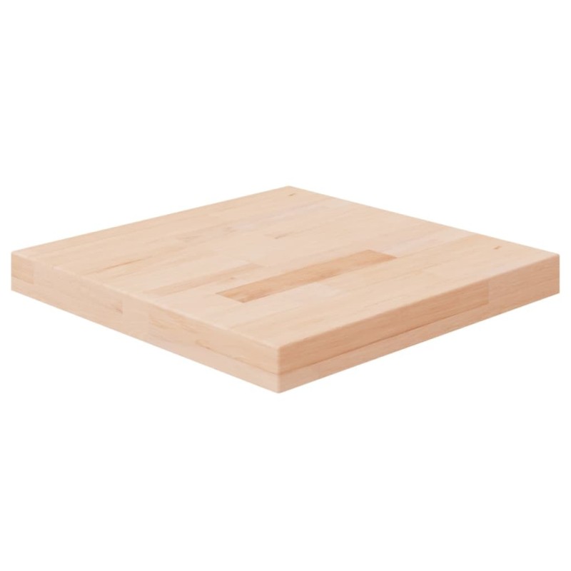 Dessus de table carré 40x40x4 cm Bois chêne massif non traité 547915547915