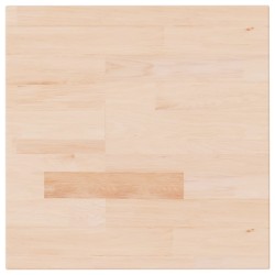 Dessus de table carré 40x40x4 cm Bois chêne massif non traité 547915547915
