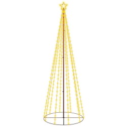 Arbre de Noël cône 310 LED Blanc chaud 100x300 cm 547923547923