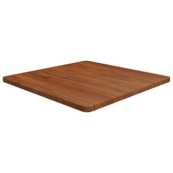 Dessus de table carré Marron foncé70x70x2,5cm Bois chêne traité 547925547925