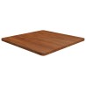 Dessus de table carré Marron foncé70x70x2,5cm Bois chêne traité 547925547925