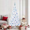 Sapin de Noël artificiel avec 300 LED Blanc 180 cm PVC et Acier 547926547926